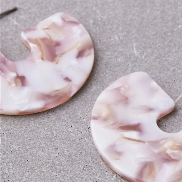 Flat Hoop Earring - Picture 2 of 2